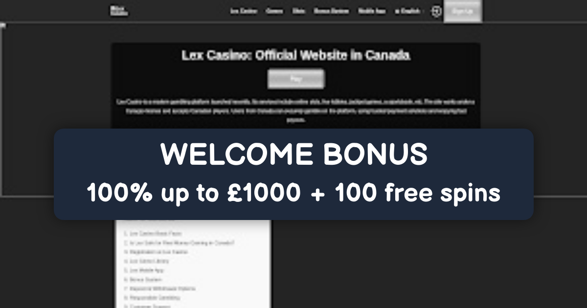 Lex Casino UK